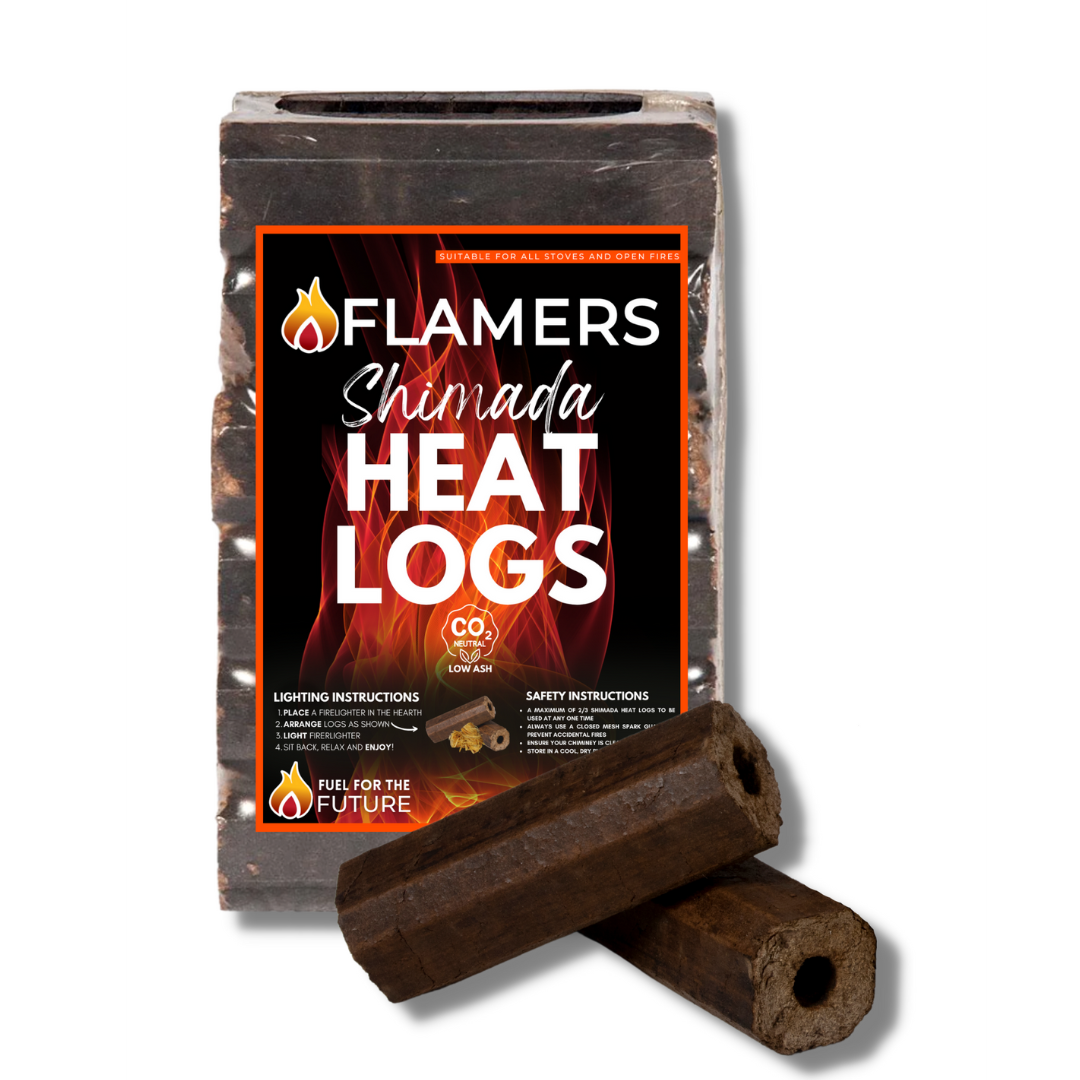 Flamers Shimada Heat Logs 8 Pack