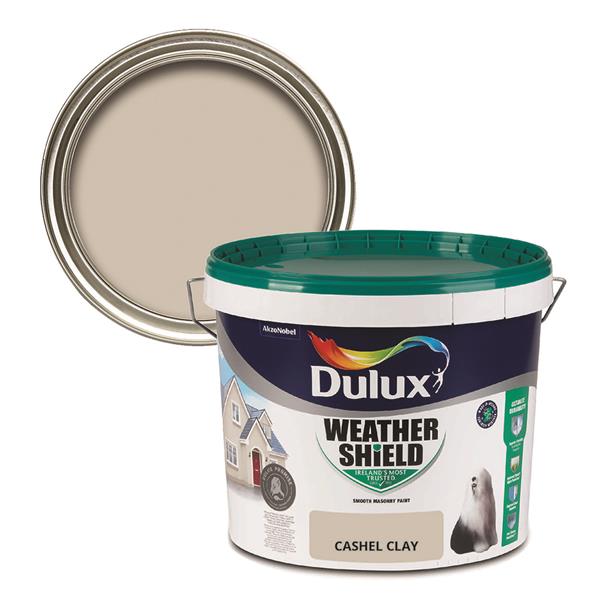 Dulux Weathershield Smooth Masonry Cashel Clay 10L