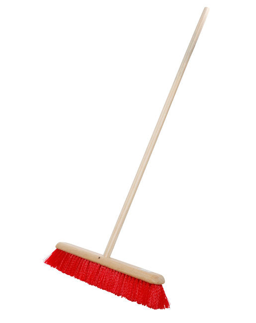 Dosco Stiff Synthetic Stage Broom 24”  Handled