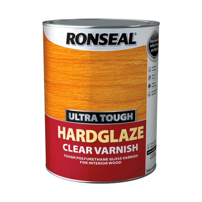 Ronseal Ultra Tough Varnish 2.5L Hardglaze
