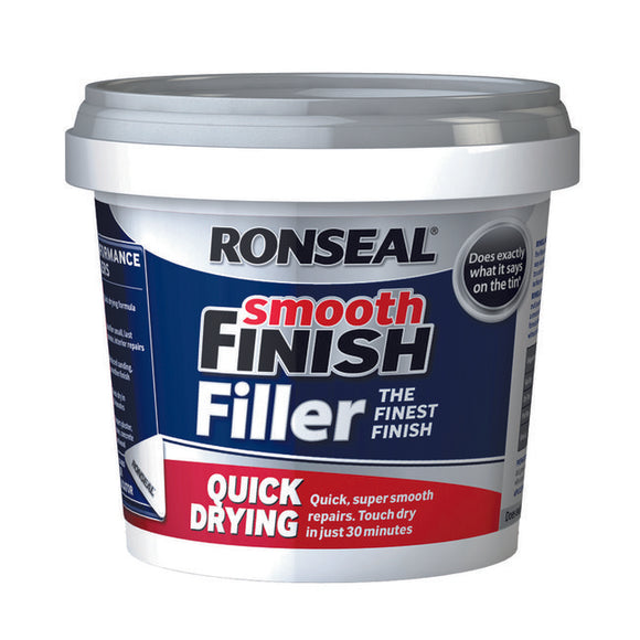 Ronseal Quick Drying Wall Filler 600g