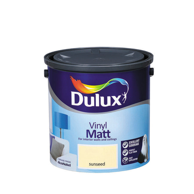 Dulux Vinyl Matt Sunseed 2.5L