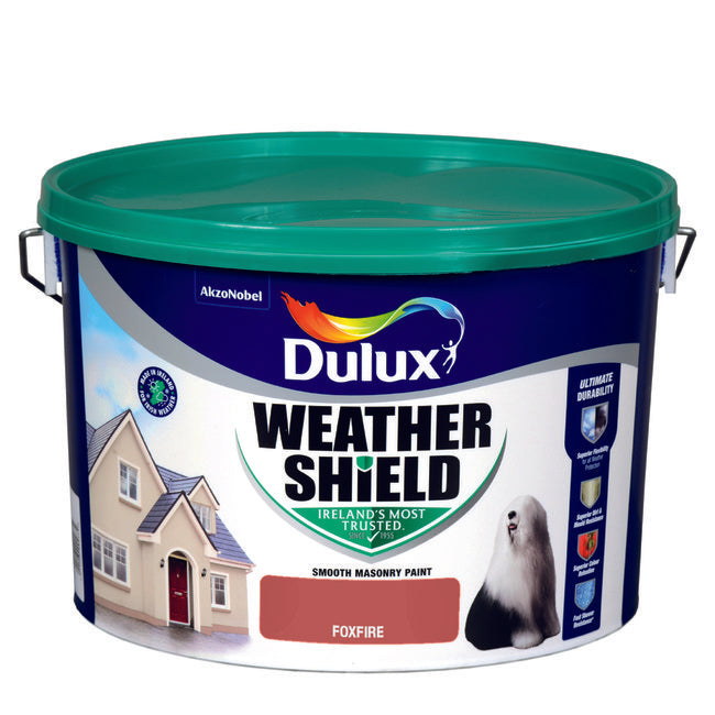 Dulux Weathershield Foxfire 10L