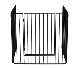 Stove Guard With Bars & Swing Door