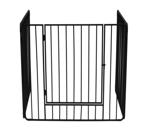 Stove Guard With Bars & Swing Door