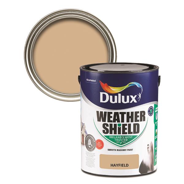 Dulux Weathershield Smooth Masonry Hayfield 5L