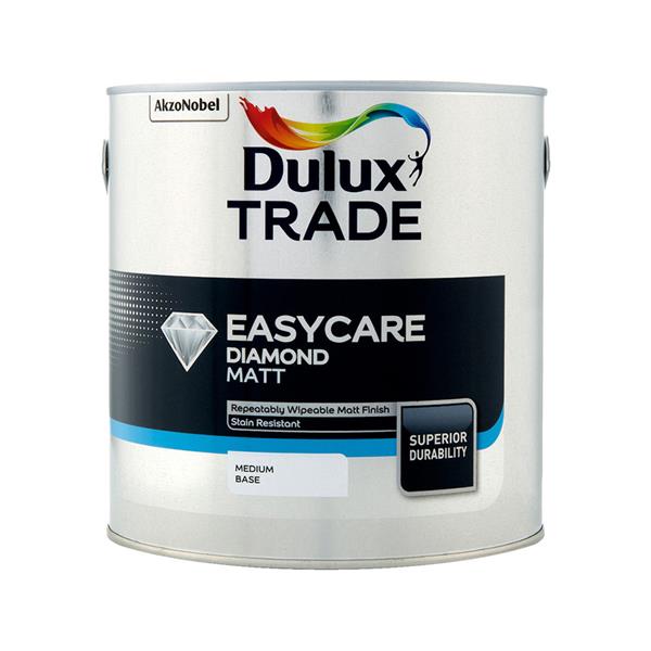 Dulux Trade Easycare Diamond Matt Medium Base 2.5L