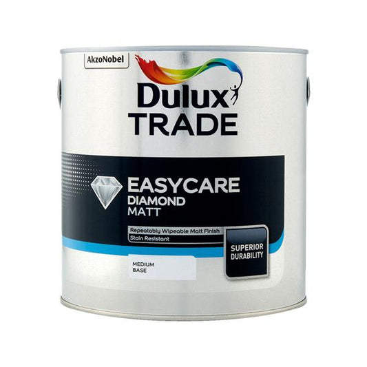 Dulux Trade Easycare Diamond Matt Medium Base 2.5L