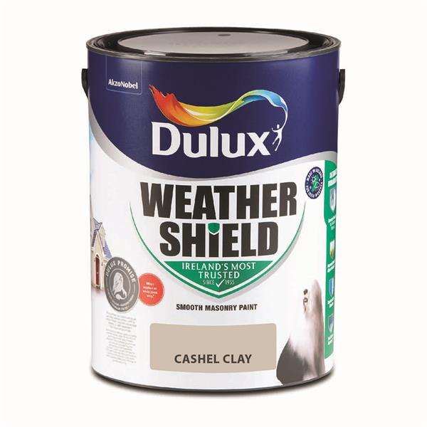 Dulux Weathershield Smooth Masonry Cashel Clay 5L
