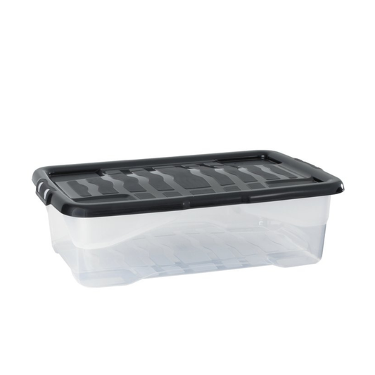 30L Underbed Curve Box With Lid