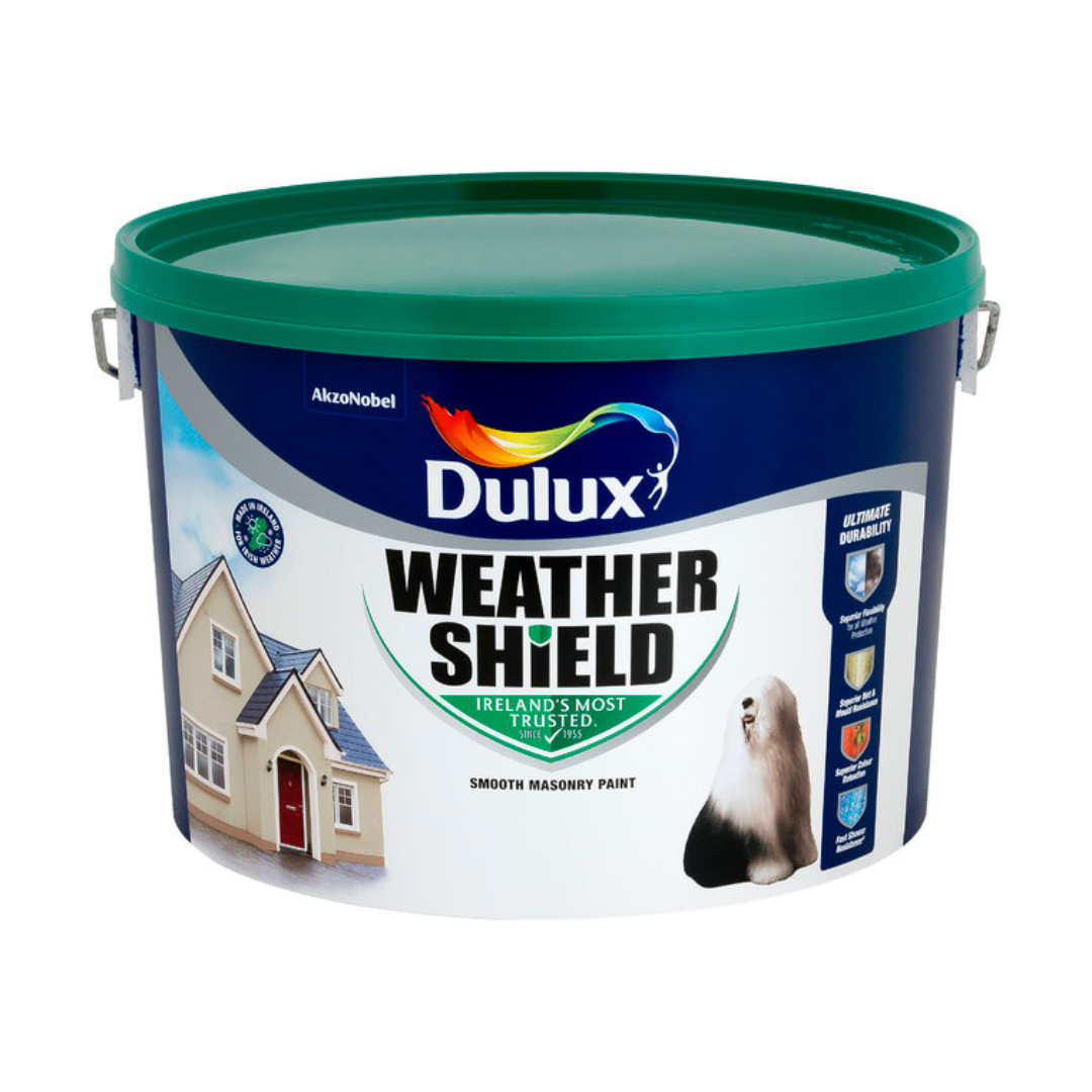 Dulux Weathershield Brilliant White (11 Litres)