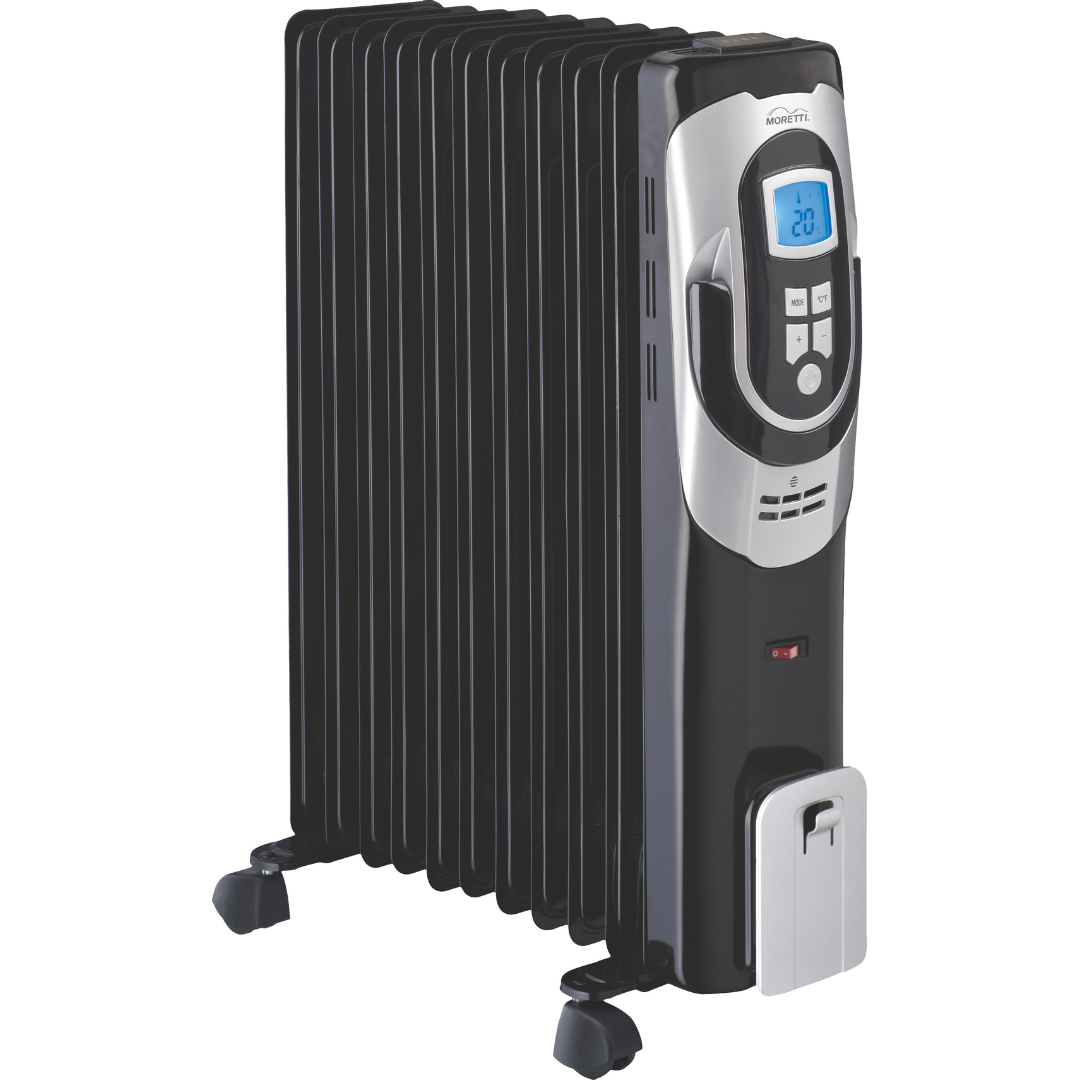 11 Fin Oil Filled Radiator 1000W/2500W With Timer – O'Keeffe's Hardware