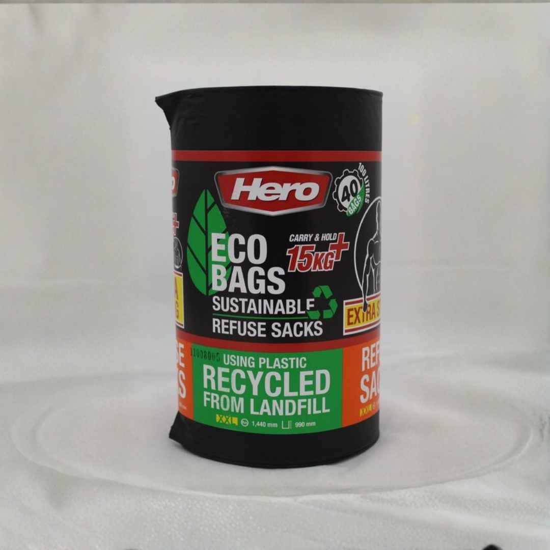 Hero Eco Refuse Sacks 40 bags