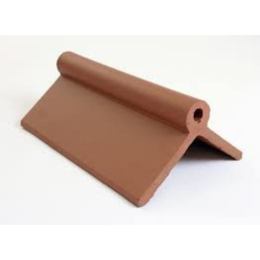 Dura Universal Clay Gable Ridge End Cap