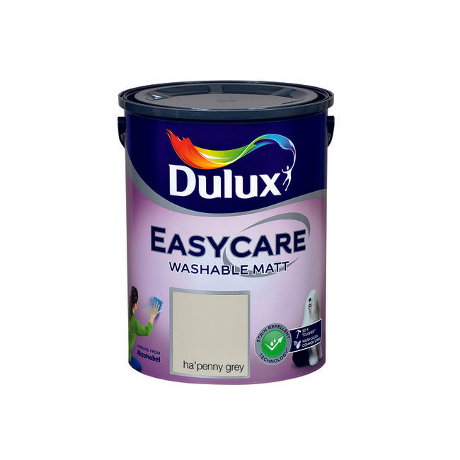 Dulux Easycare Ha'Penny Grey 5L