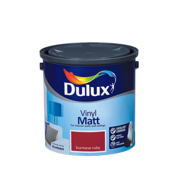 Dulux Vinyl Matt Burmese Ruby  2.5L