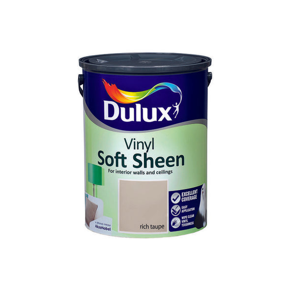 Dulux Vinyl Soft Sheen Rich Taupe  5L