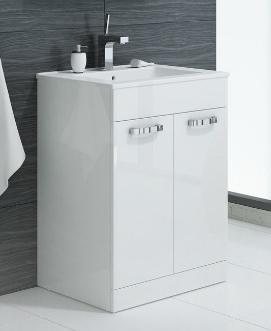 Sonas Turin White Vanity Unit With Tap And Waste - *Special Offer