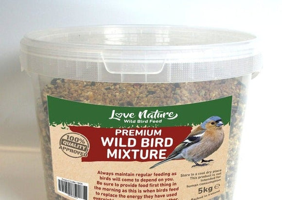 Love Nature Wild Bird Mix 5kg Bucket