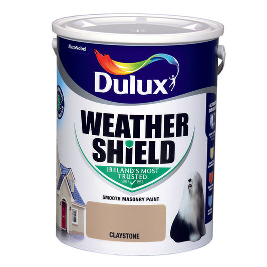 Dulux Weathershield Smooth Masonry Claystone 5L