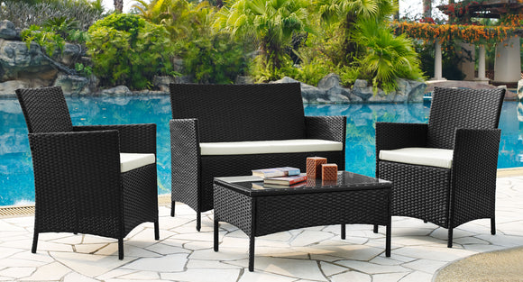 Four Piece Lounger Set