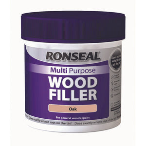 Ronseal Multi Purpose Wood Filler Tub 465g Oak