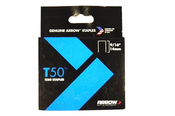 Arrow T50/55 3/8in (10mm) Staples (Pack 5000)