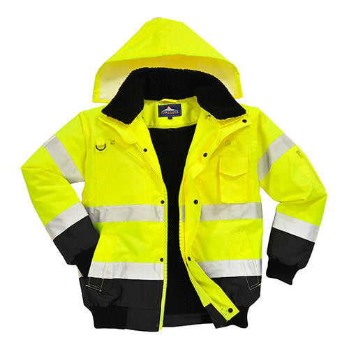 Portwest Hi-Vis Contrast Bomber Jacket
