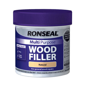 Ronseal Multi Purpose Wood Filler Tub 465g Natural