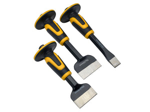 Roughneck 3 Piece Chisel & Bolster Set