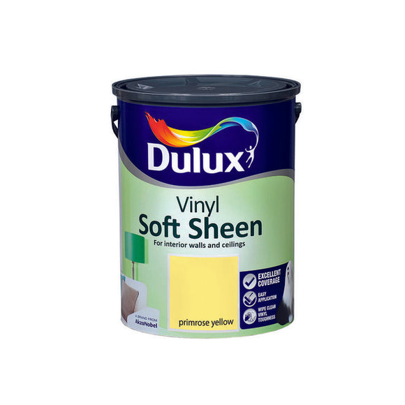 Dulux Vinyl Soft Sheen Primrose Yellow  5L