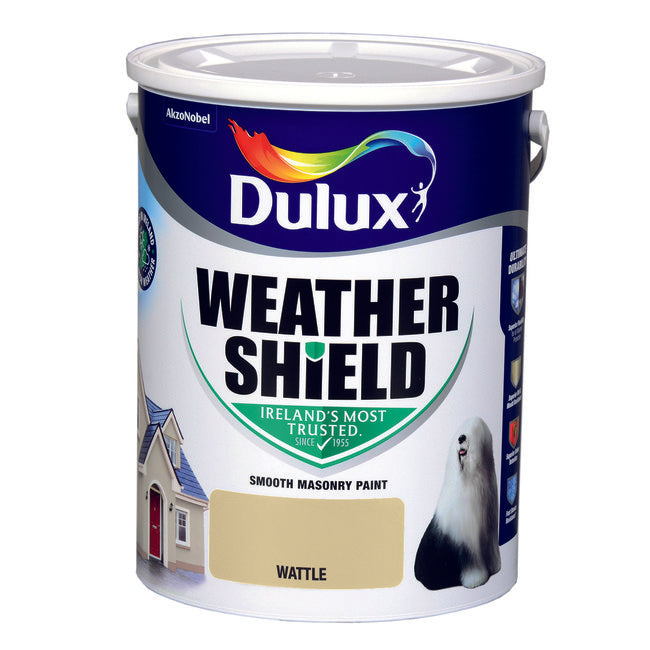Dulux Weathershield Smooth Masonry Wattle 5L