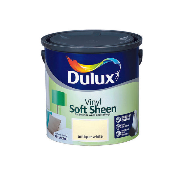 Dulux Vinyl Soft Sheen Antique White  2.5L