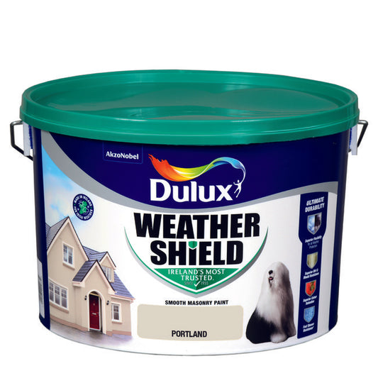 Dulux Weathershield Smooth Masonry Portland 10L