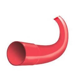ESB Duct Bend 125mm - 90 Degrees