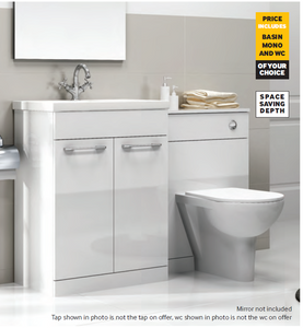 Sonas Otto Plus White - Verona - *Special Offer