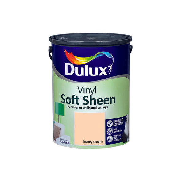 Dulux Vinyl Soft Sheen Honey Cream  5L