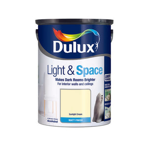 Dulux Light & Space Sunlight Cream  5L