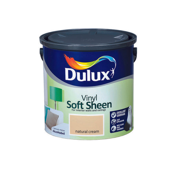 Dulux Vinyl Soft Sheen Natural Cream  2.5L
