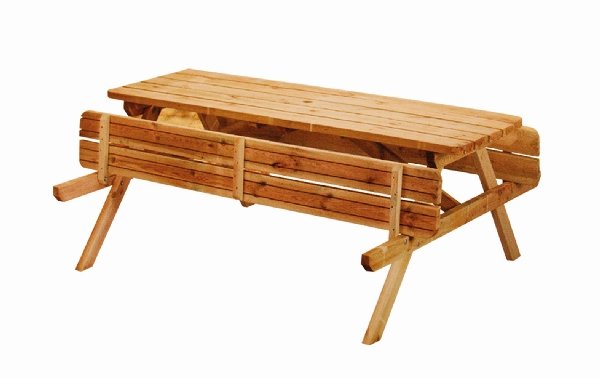 Pine Folding Picnic Table