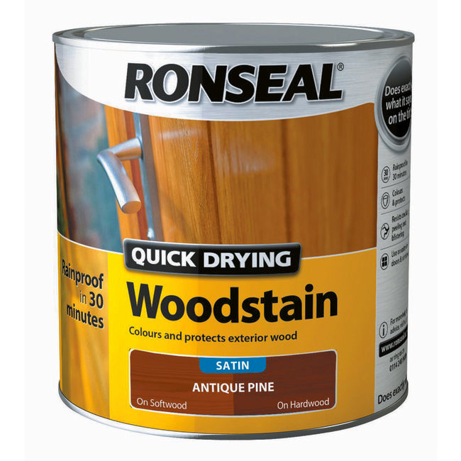 Quick Drying Woodstain Antique Pine Satin 2.5L