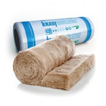 Knauf Ecose Loft Insulation 44 Combi Roll 100mm X 13.89M2