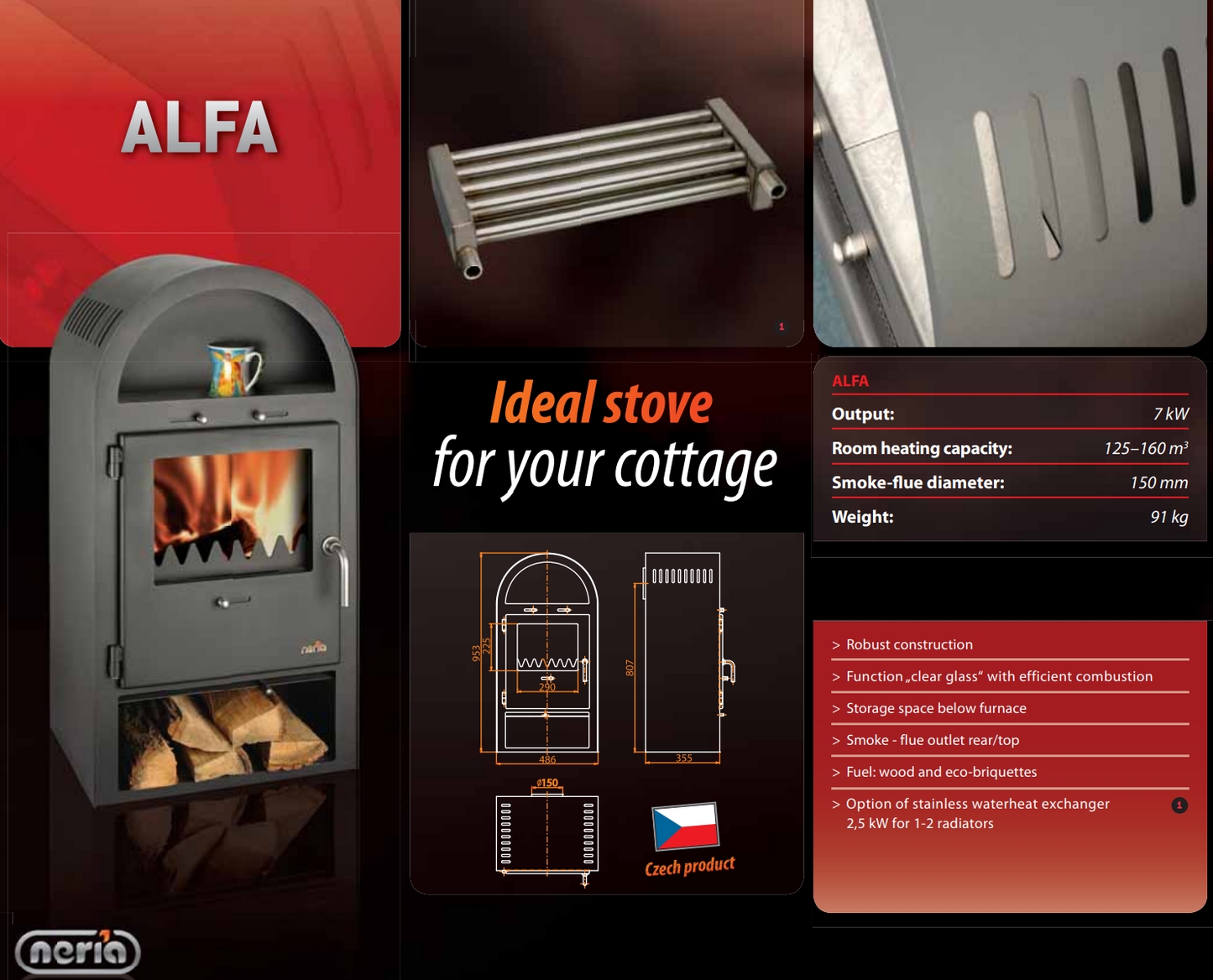 Neria Alfa Stove