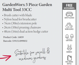 GardenWorx 5 Piece MultiTool