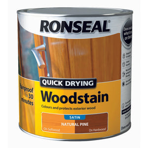Quick Drying Woodstain 2.5L Natural Pine