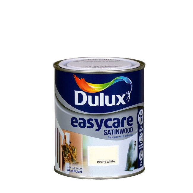 Dulux Easycare Satinwood Nearly White 750ml