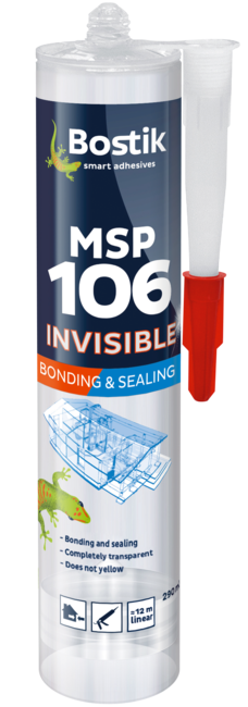 Bostik MSP106 Invisible 290ml Cartridge