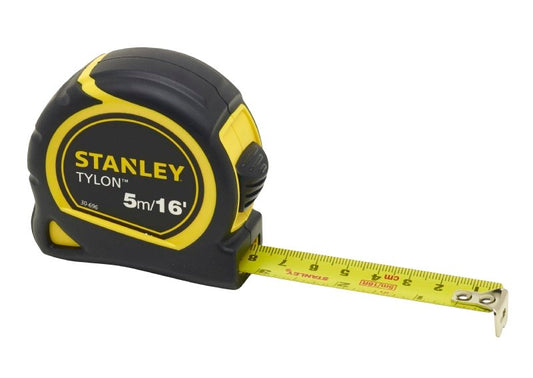 Stanley 5m (16ft) Tylon Bi-Material Short Tape