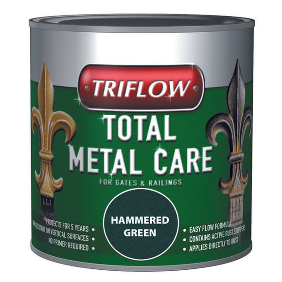 Triflow Metal Care for Gates & Railings 2.5L Green Hammered