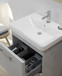 Sonas Odeon 600Mm Floorstanding  2 Drawer Vanity Unit & Basin With Nena Basin Mixer  - *Special Offer